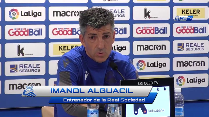 Imanol: “El campo iguala las diferencias, pero no hay excusas” Imanol: “El campo iguala las diferencias, pero no hay excusas”