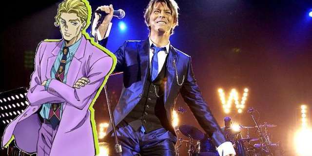 La extraña aventura de JoJo crea a Ziggy Stardust Crusader con David Bowie Crossover