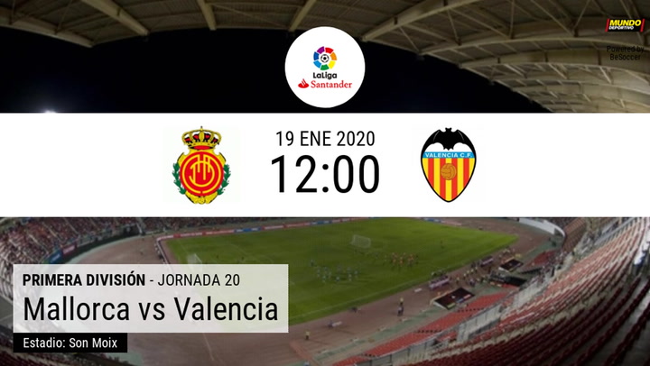 Mallorca y Valencia luchan en Son Moix por unos puntos clave