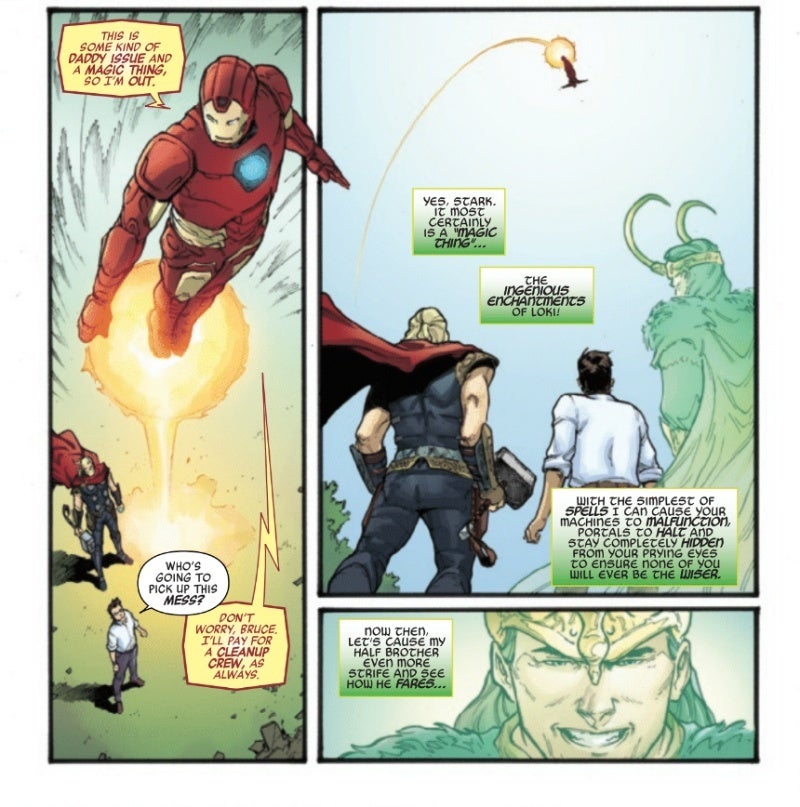 maravillas vengadores thor loki revelan cobertizo recortado