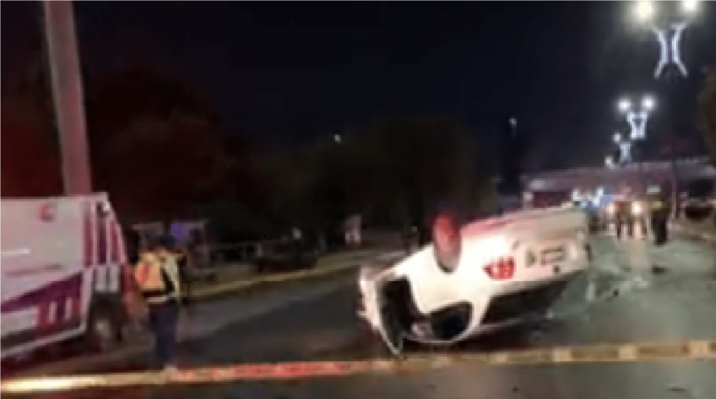 Mató a su niño de 4 años, ebrio conductor choca de frente contra auto, iba acompañado de su familia