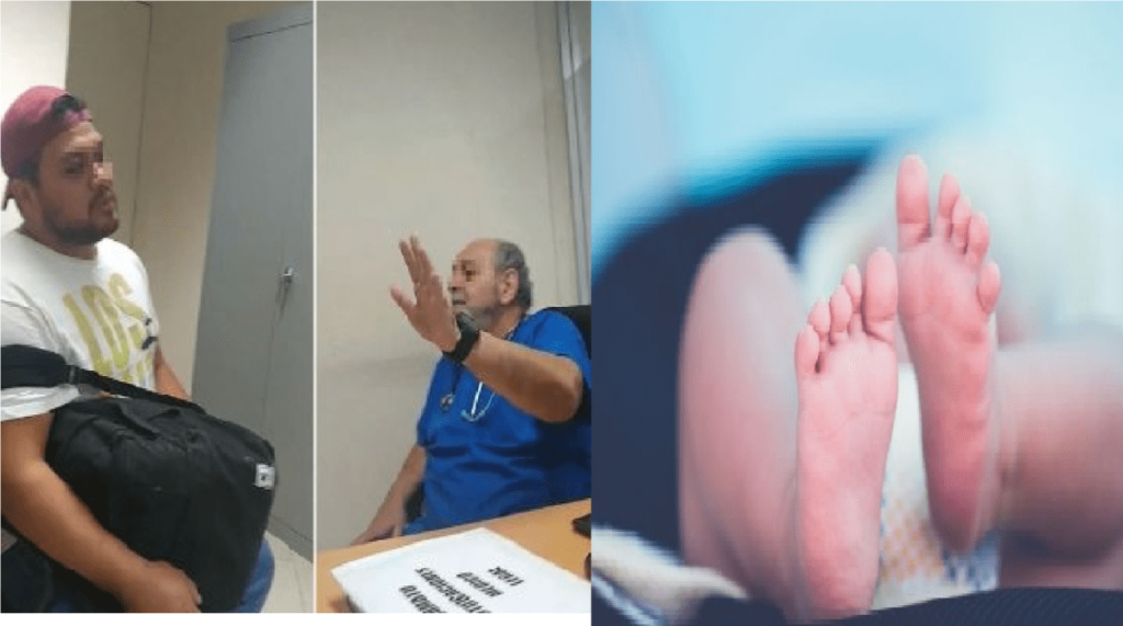 Matan a bebé en un hospital, pareja recibe muerta a su hija, fue una negligencia médica