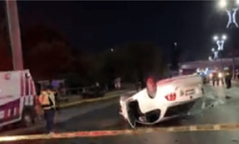 Mató a su niño de 4 años, ebrio conductor choca de frente contra auto, iba acompañado de su familia
