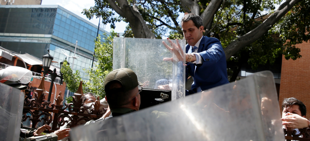 Juan Guaidó, líder opositor venezolano.
