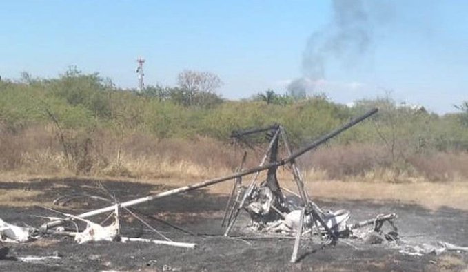Muere calcinado alcalde, se desploma aeronave en la que viajaba, hay un sobreviviente