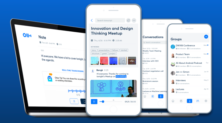 Otter, una aplicación de transcripción de voz impulsada por inteligencia artificial, recauda $ 10 millones, incluso del nuevo inversor estratégico NTT DOCOMO