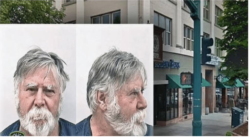 Robó un banco y arrojó el dinero en la calle gritando “Feliz Navidad”, fue detenido