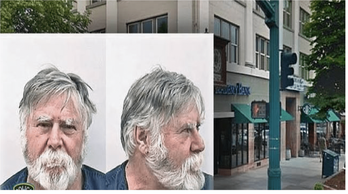 Robó un banco y arrojó el dinero en la calle gritando “Feliz Navidad”, fue detenido