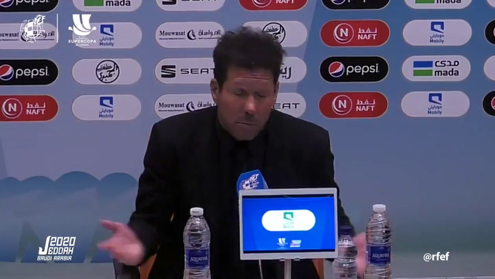 Simeone Nos hemos enfrentado a dos de los mejores equipos del mundo en 3 días.mp4