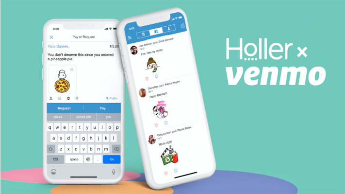 Venmo corteja a los minoristas con calcomanías animadas de marca para su suministro de noticias