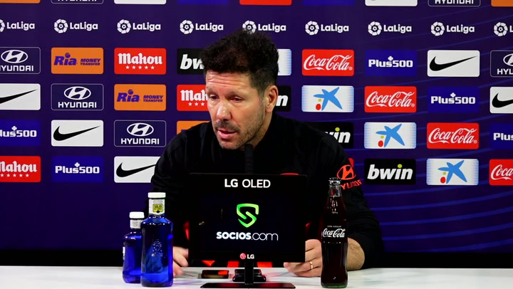 Simeone: “Creemos en Joao Félix, es mi responsabilidad encontrar su mejor versión” Simeone: “Creemos en Joao Félix, es mi responsabilidad encontrar su mejor versión”