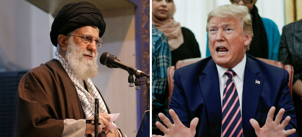 “Debe tener cuidado con sus palabras”, responde Trump a insultos de Jamenei