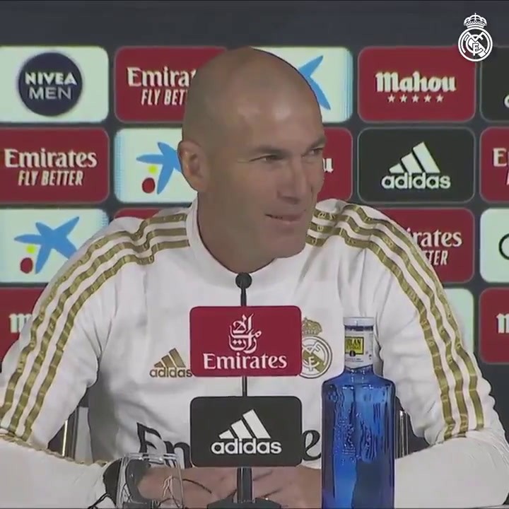 La rueda de prensa de Zidane, previa al Getafe-Real Madrid La rueda de prensa de Zidane, previa al Getafe-Real Madrid