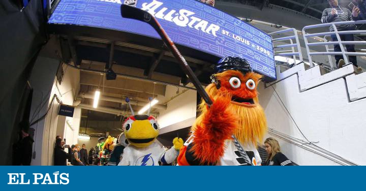 ‘Gritty’, la mascota de hockey denunciada por su rudeza