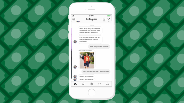 Los memes de Bloomberg presionan a Instagram para que exija la divulgación del patrocinio