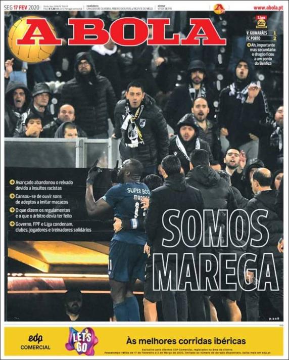 La portada de A Bola