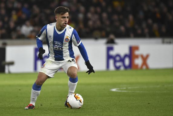 ÓScar Melendo, durante el encuentro disputado ante el Wolves