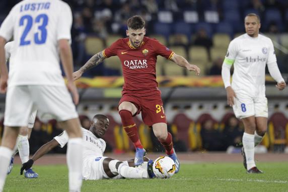 Carles Pérez jugó un buen partido ante el Gante