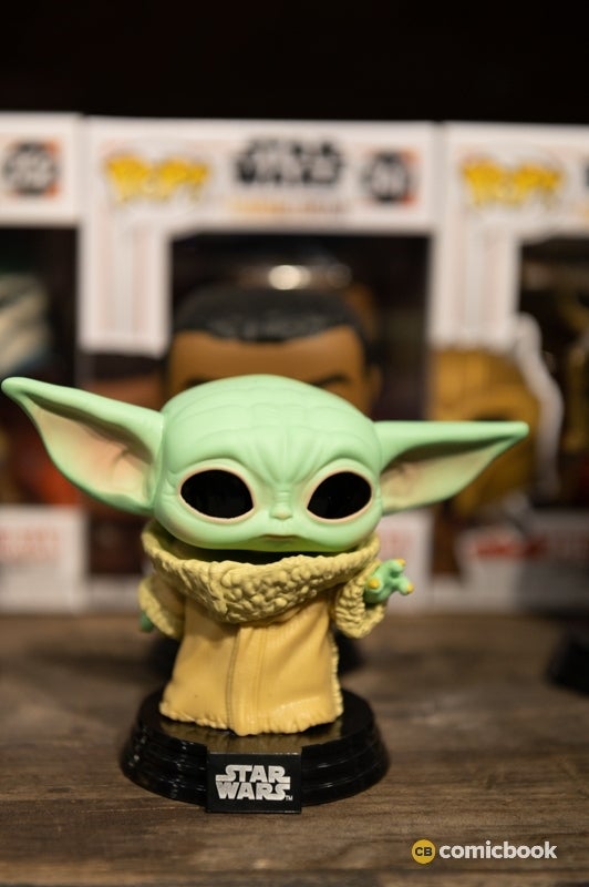 bebé yoda funko pop mini