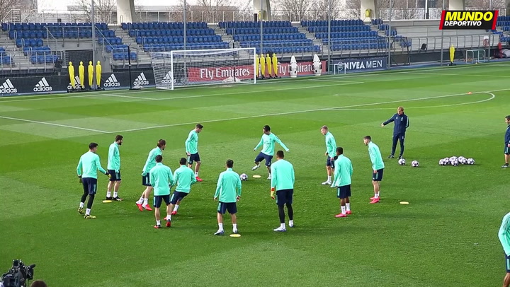 El Madrid se prepara contra el City El Madrid se prepara contra el City