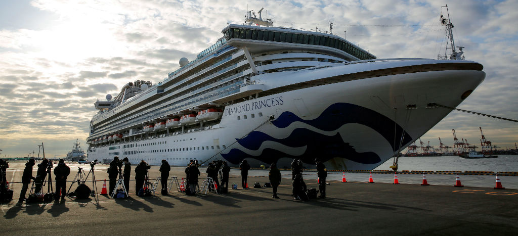 Aumentan a 64 los casos por coronavirus 2019-nCoV, a bordo del crucero en Japón | Video