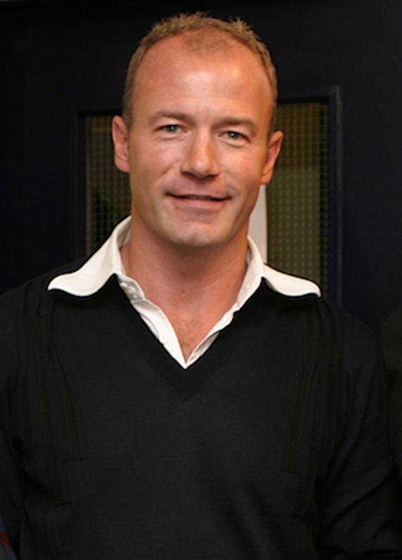 Fútbol. El exfutbolista Alan Shearer.