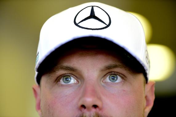 Bottas, el pasado año, cuando atendió a MD en Barcelona