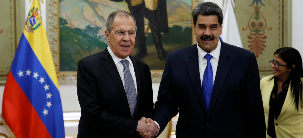 Canciller de Rusia, de visita en Venezuela, fustiga a EU por sanciones