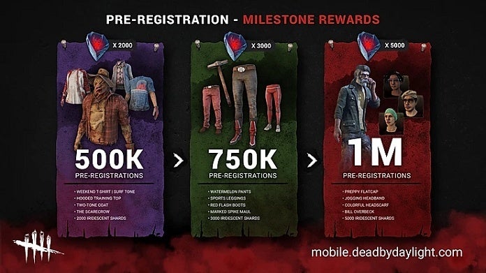 Dead by Daylight Mobile Rewards