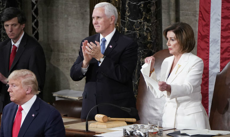 Discurso de Trump ante el Congreso, un ‘manifiesto de falsedades’: Pelosi