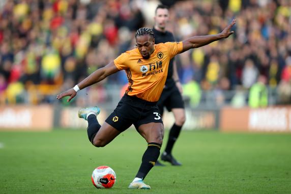 Adama Traoré, atacante del Wolverhampton