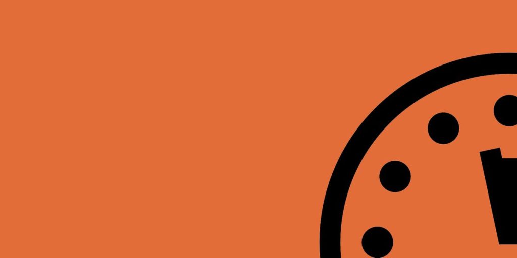 El reloj del día del juicio final se arrastra tan cerca de la medianoche como lo ha estado en décadas