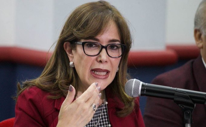 Es falso el aumento de feminicidios dice Yeidckol Polevnsky líder de MORENA, pide a feministas no taparse rostro