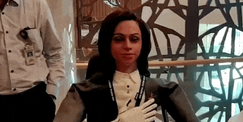 Este robot medio humanoide va a la luna