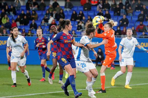 Fútbol Femenino. Copa de S.M. La Reina. Barça-Depor.