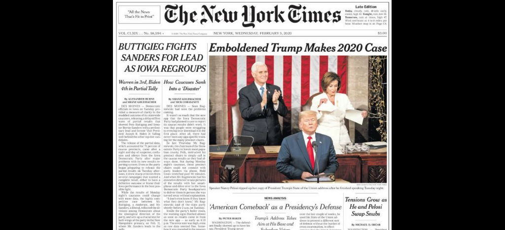 La tensa relación entre Trump y Pelosi, en la prensa internacional (Galería)