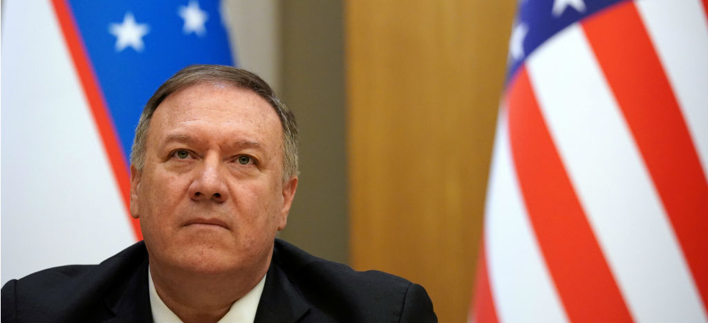 Pompeo insta a gobernadores de EU a ser cautelosos en negocios con China
