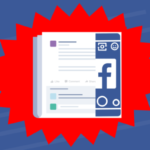 Prototipos de Facebook con pestañas News Feed con los más recientes y vistos