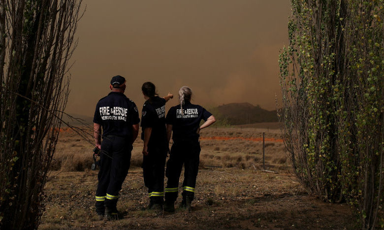 Próximas lluvias, la esperanza para poner fin a la crisis de incendios en Australia