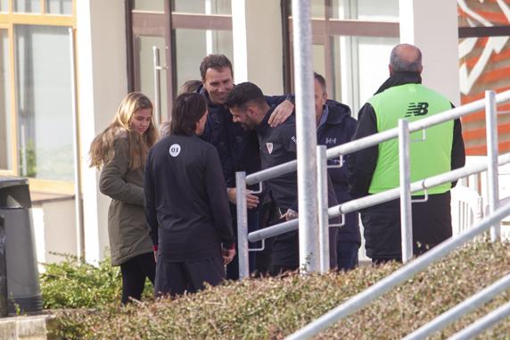 luci Martín ha departido con varios rojiblancos