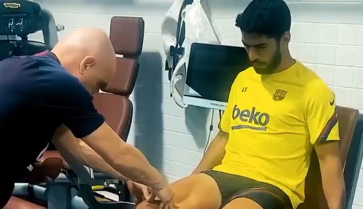 Luis Suárez continúa con su recuperación Luis Suárez continúa con su recuperación