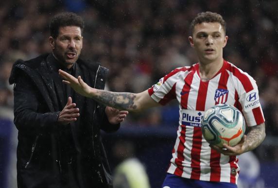 Kieran Trippier, la opción preferida de Diego Simeone.
