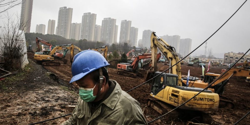 Vea un lapso de tiempo de China construyendo un hospital para pacientes con coronavirus en solo 10 días