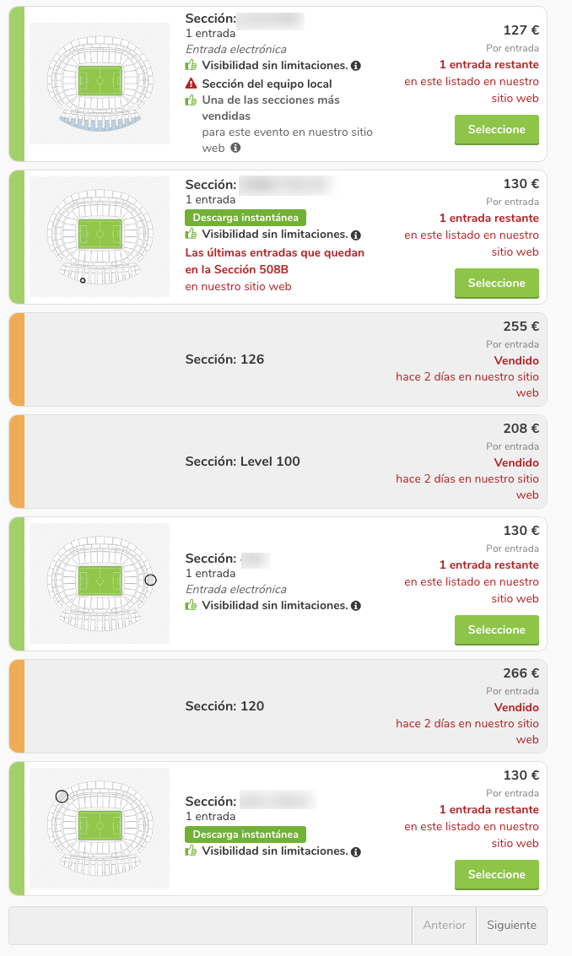 Se ha disparado la reventa de entradas para el partido Atlético de Madrid-Liverpool de Champions League.