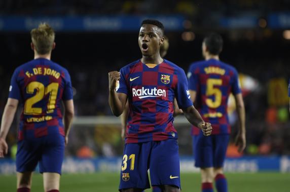 Ansu ha tenido un papel protagonista en el Barça