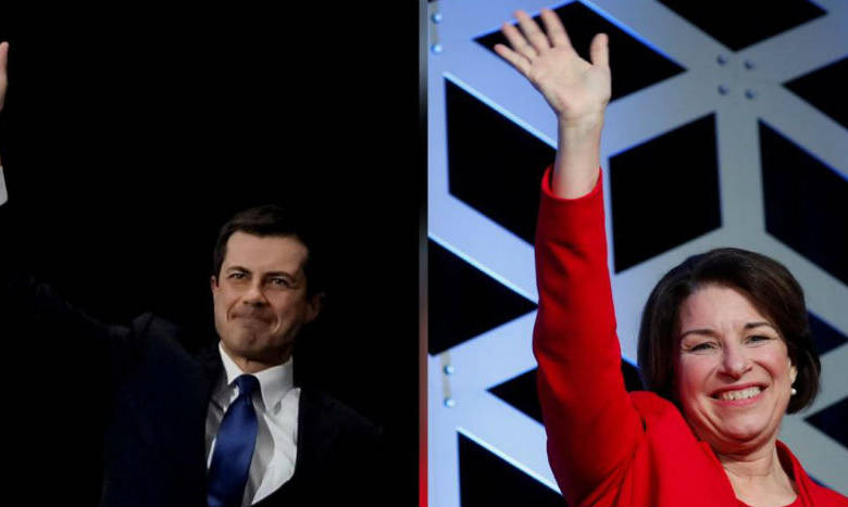 Klobuchar y Buttigieg se bajan de la contienda por el Partido Demócrata y apoyarán a Biden