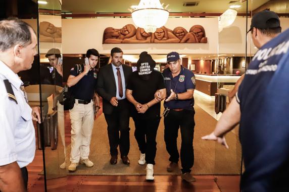 El ciudadano brasileño Wilmondes Sousa, de 45 años, fue arrestado