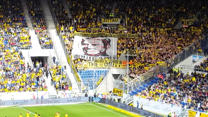 Protestas en las gradas alemanas contra lo que algunos denominan “clubes de plástico”