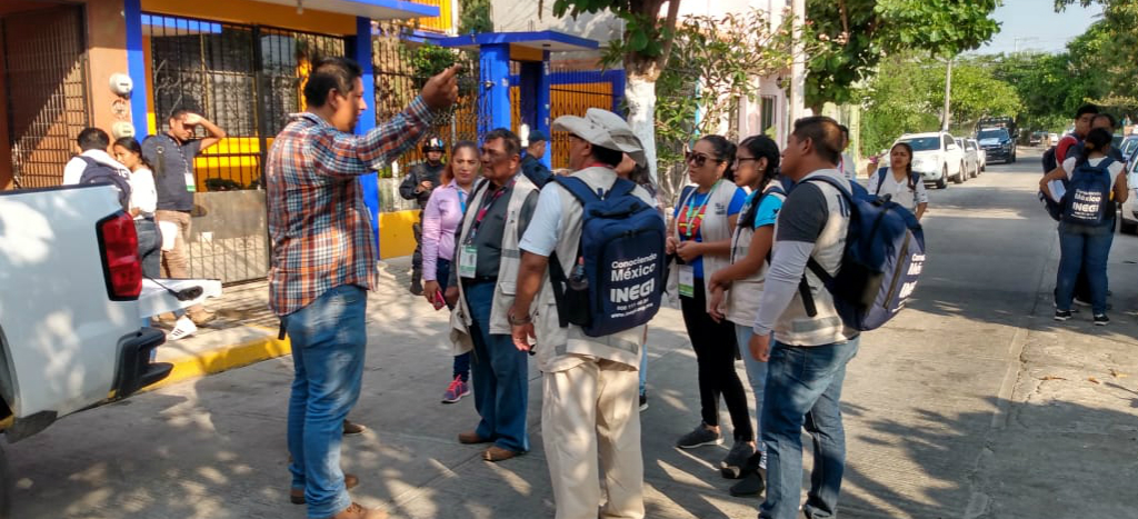 Censo Inegi no para en Oaxaca pese a coronavirus