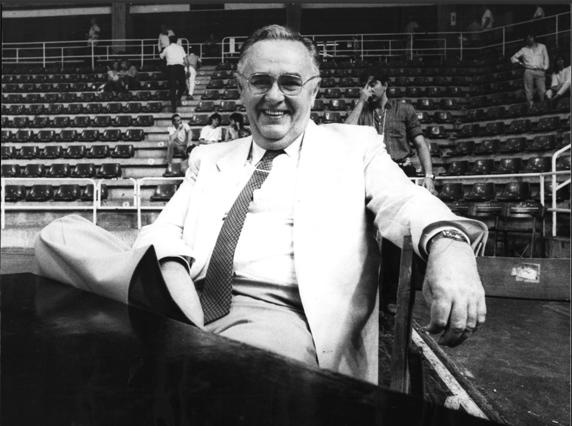 Stankovic, en el Palau Blaugrana.